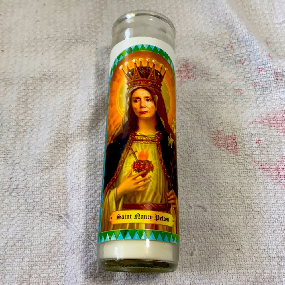 Nancy Pelosi Prayer Candle